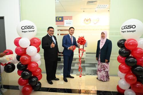 Majlis Perasmian Ruang Pejabat Baharu Pejabat Ketua Pegawai Keselamatan Kerajaan Malaysia Negeri Selangor