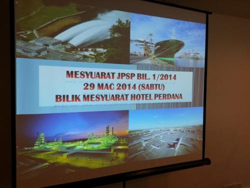 Mesyuarat JPSP Bil.1 2014