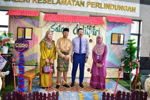 Ibu Pejabat CGSO telah menganjurkan Majlis Sambutan Hari Raya Aidilfitri di Ruang Legar Setia Perdana 7
