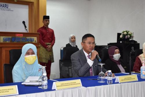 Ketua Pengarah CGSO telah mengadakan sesi libat urus bersama Pegawai Kader Skim Keselamatan dan Pertahanan Awam (KP) CGSO yang sedang berkhidmat di Negeri Kelantan