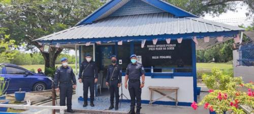 Pemeriksaan Keselamatan Perlindungan Fizikal Kawasan Larangan Di Markas  Pasukan Polis Marin 