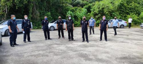 Pemeriksaan Keselamatan Perlindungan Fizikal Kawasan Larangan Di Batalion 3 Pasukan Gerakan Am (BN 3 PGA), Bidor, Perak