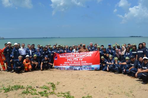 Latihan Tumpahan Minyak Pelita Anjuran Petron Refining Conpany 8 Mac 2018