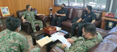 Pemeriksaan Keselamatan Perlindungan Fizikal Kawasan Larangan di, Ipoh,Perak Angkatan Tentera Malaysia