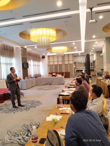 PTM anjuran FRIM yang diadakan kali ini telah menjemput penceramah daripada CGSO untuk menyampaikan taklimat bertajuk Pengurusan Keselamatan Perlindungan