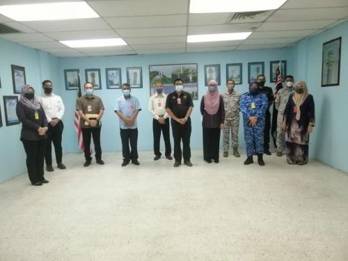 Pemeriksaan Keselamatan Perlindungan Fizikal Kawasan Larangan di Daerah Manjung, Perak dan di Daerah kinta, Perak
