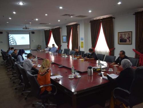 Lawatan Kerja Pengarah Pusat Latihan Keselamatan Perlindungan Malaysia (PLKPM) Ke Institut Penilaian Negara (Inspen) Bangi Pada 23/12/2020