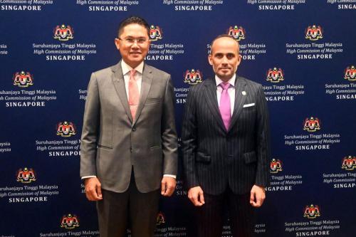 YBrs. Ketua Pengarah Keselamatan Kerajaan, telah mengadakan kunjungan hormat kepada TYT Pesuruhjaya Tinggi Malaysia di Singapura