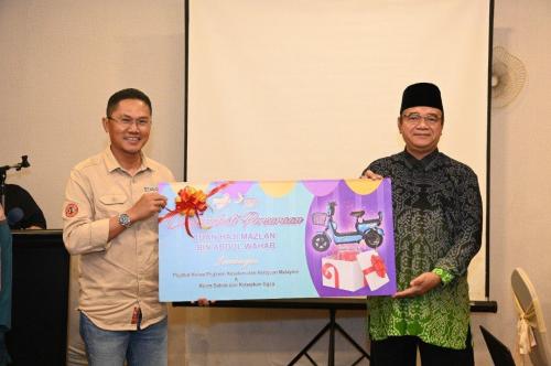 YBrs. Ketua Pengarah CGSO dan seluruh warga Pejabat CGSO merakamkan penghargaan dan ucapan terima kasih kepada Tuan Haji Mazlan Bin Abdul Wahab, Mantan Pengarah Bahagian Inspektorat Pematuhan dan Pengiktirafan yang bersara pada 08 Ogos 2022-2