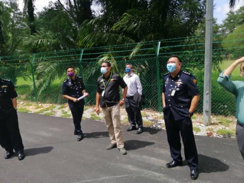 Pemeriksaan Keselamatan Perlindungan Fizikal Kawasan Larangan Dan Tempat Larangan Di Briged Utara Pasukan Gerakan Am (PGA), Ulu Kinta, Ipoh, Perak