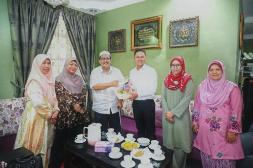 Ziarah Kasih YBrs. Tuan Ketua Pengarah CGSO ke Atas YBrs. Mantan Pengarah CGSO Negeri Selangor