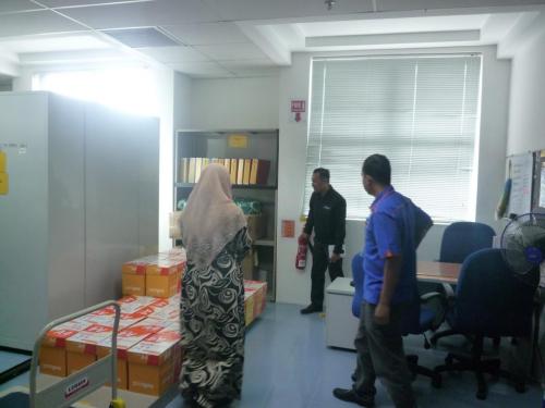 Inspektorat Pematuhan Keselamatan Perlindungan Di Jabatan Perangkaan Malaysia Negeri Johor