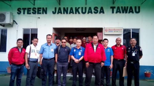 Lawatan Urus Setia Jawatankuasa Pusat Sasaran Penting Ke Negeri Sabah Pada 14 Januari 2017
