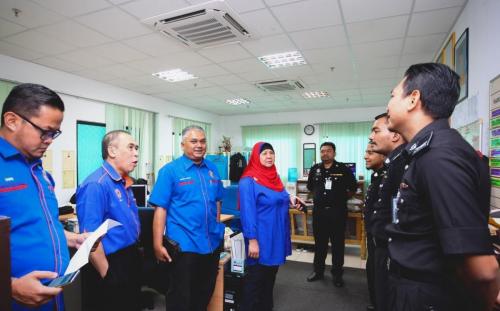 Lawatan Kerja YBrs Puan Hashimah Nik Jaafar, Timbalan Ketua Setiausaha (Dasar & Kawalan) Kementerian Dalam Negeri ke Terminal Feri Kuah