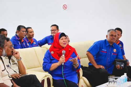 Lawatan Kerja YBrs Puan Hashimah Nik Jaafar, Timbalan Ketua Setiausaha (Dasar & Kawalan) Kementerian Dalam Negeri ke Terminal Feri Kuah