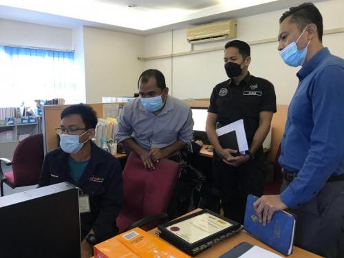 Pejabat CGSO N9 telah melaksanakan pemeriksaan keselamatan Sasaran Penting dan khidmat nasihat fizikal dibawah sektor penyiaran di Seremban, Negeri Sembilan.