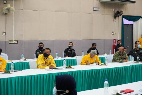 YBrs. Tuan KP CGSO bersama Tim Naziran Sasaran Penting telah melaksanakan naziran ke atas Sasaran Penting milik Petronas di Paka, Terengganu