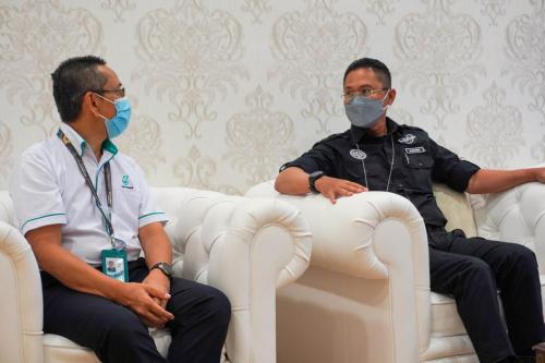 YBrs. Tuan KP CGSO bersama Tim Naziran Sasaran Penting telah melaksanakan naziran ke atas Sasaran Penting milik Petronas di Paka, Terengganu